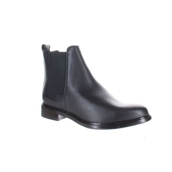 Clarks Womens Black Chelsea Boots Size 8.5 Wide (C,D, W) - Picture 2 of 4